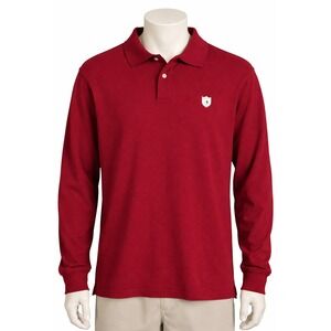 Duck Head Men's Medium Burgundy Solid Polo Shirt Classic Preppy Heritage Dadcore